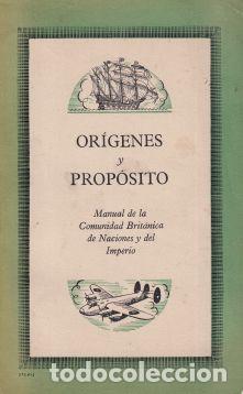 Libros: Or&iacute;genes y prop&oacute;sito - VV. AA. - Foto 1