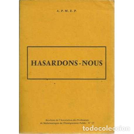 Libros: Hasardons-Nour - APMEP - Foto 1