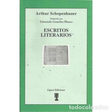 Libros: Escritos literarios - Schopenhauer, Arthur - Foto 1