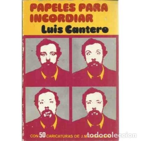 Libros: Papeles para incordiar - Cantero, Luis - Foto 1