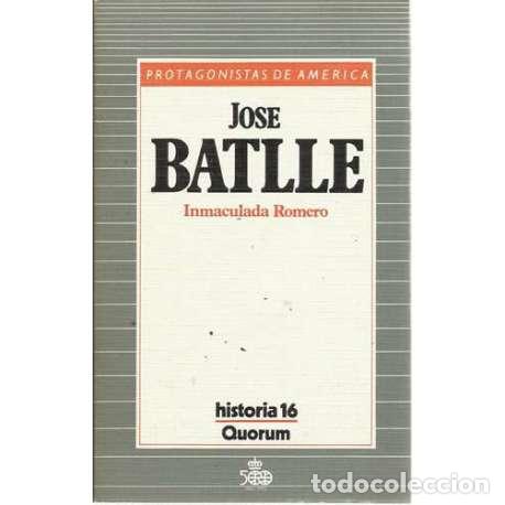 Libros: Jose Batlle - Romero, Inmaculada - Foto 1