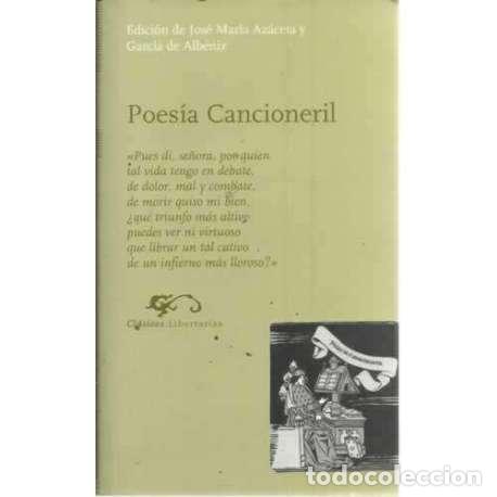 Libros: Poes&iacute;a cancioneril - VV. AA. - Foto 1