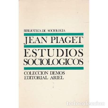 Libros: Estudios sociol&oacute;gicos - Jean Piaget - Foto 1