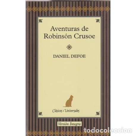 Libros: Aventuras de Robins&oacute;n Crusoe - Daniel Defoe - Foto 1