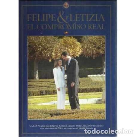 Libros: FELIPE & LETICIA. EL COMPROMISO REAL - VV. AA. - Foto 1