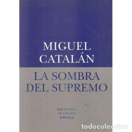 Libros: La sombra del supremo - Catal&aacute;n, Miguel - Foto 1