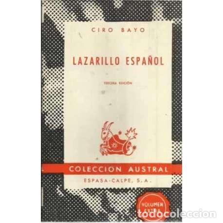 Libros: LAZARILLO ESPA&Ntilde;OL - Bayo, Ciro - Foto 1