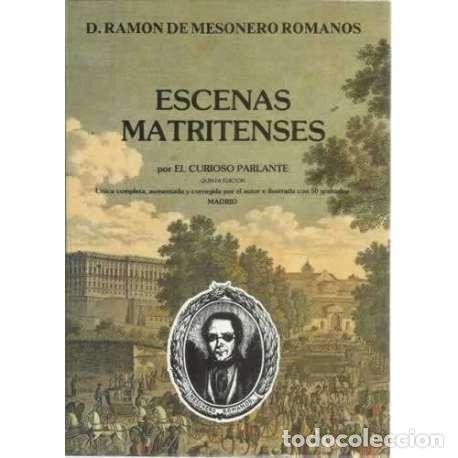 Libros: ESCENAS MATRITENSES - de Mesonero Romanos, Ram&oacute;n - Foto 1