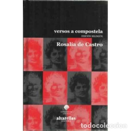 Libros: Versos a Compostela - de Castro, Rosal&iacute;a - Foto 1