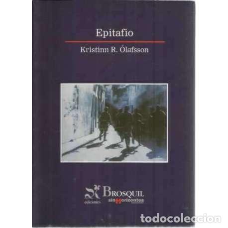 Libros: Epitafio - &Oacute;lafsson, Kristinn R - Foto 1