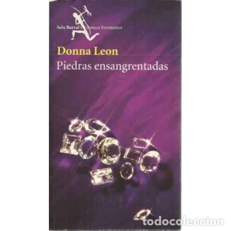 Libros: Piedras ensangrentadas - Leon, Donna - Foto 1