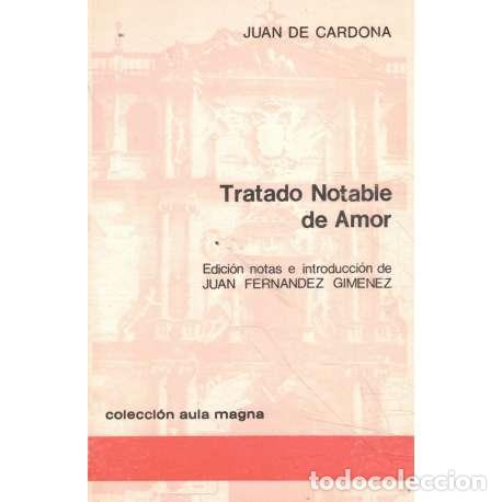 Libros: Tratado notable de amor - C&aacute;rdenas, Juan - Foto 1