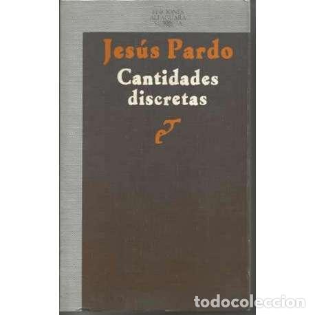 Libros: Cantidades discretas - Jes&uacute;s Pardo - Foto 1