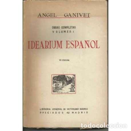 Libros: Idearium espa&ntilde;ol - &Aacute;ngel Ganivet - Foto 1
