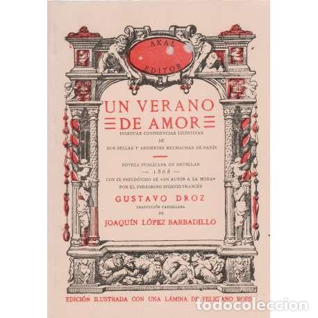 Libros: Un verano de amor - Gustavo Droz - Foto 1