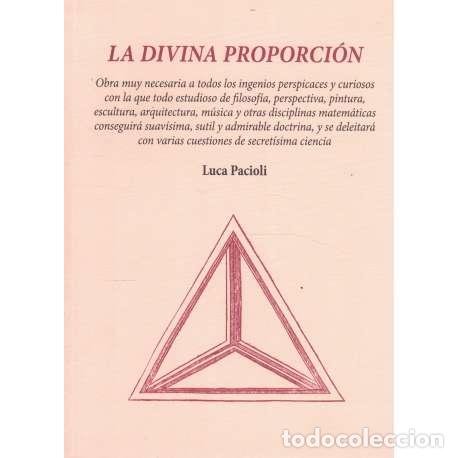 Libros: La divina proporci&oacute;n - Pacioli, Luca - Foto 1