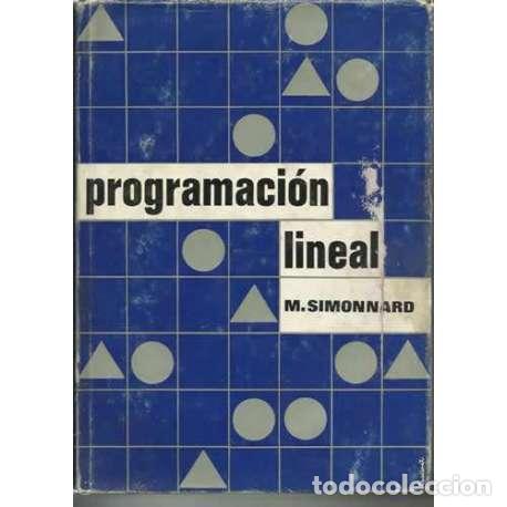 Libros: Programaci&oacute;n lineal - M. Simonnard - Foto 1