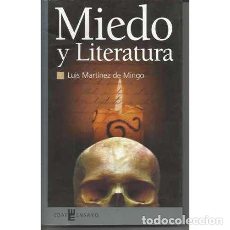 Libros: Miedo y literatura - Luis Mart&iacute;nez de Mingo - Foto 1