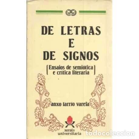 Libros: De letras e signos - Tarr&iacute;o Varela, Anxo - Foto 1