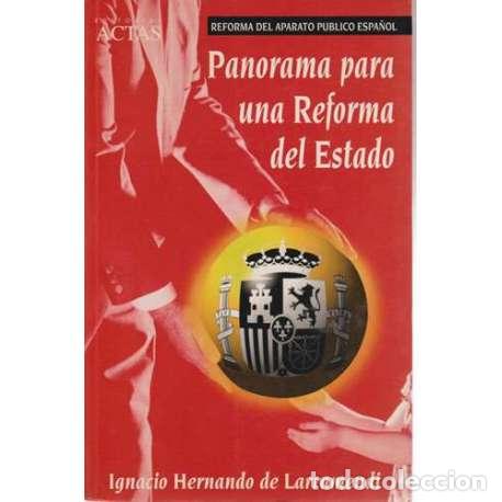 Libros: Panorama para una reforma del Estado - Ignacio Hernando de Larramendi - Foto 1