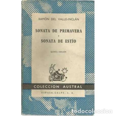 Libros: Sonata de primavera. Sonata de est&iacute;o - Ram&oacute;n del Valle-Incl&aacute;n - Foto 1
