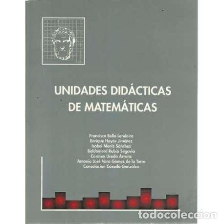 Libros: Unidades did&aacute;ctivas de matem&aacute;ticas - VV.AA - Foto 1