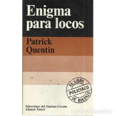 Libros: Enigma para locos - Quentin, Patrick - Foto 1
