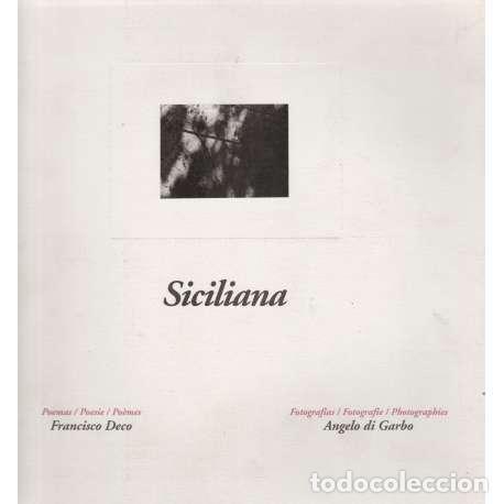 Libros: Siciliana - Francisco Deco / Angelo de Garbo - Foto 1
