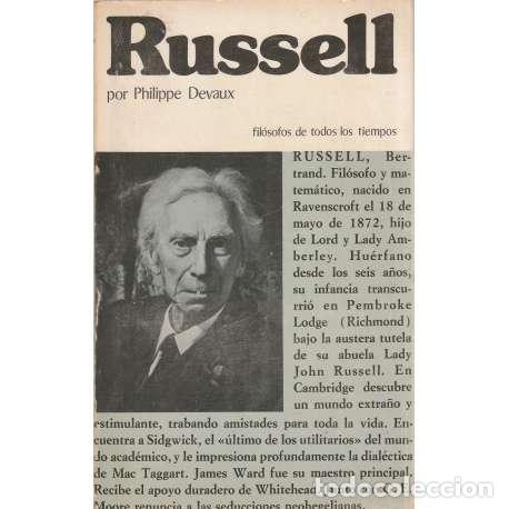 Libros: Russell o la paz en la verdad - Devaux, Philippe - Foto 1