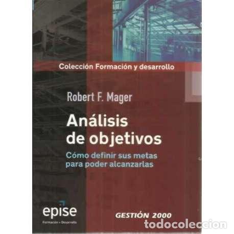 Libros: An&aacute;lisis de objetivos - Robert F. Mager - Foto 1
