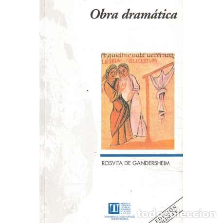 Libros: Obra dram&aacute;tica - Rosvita de Gandersheim - Foto 1