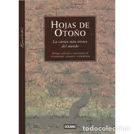 Libros: Hojas de oto&ntilde;o - Teodoro G&oacute;mez Cordero (Selecc.) - Foto 1
