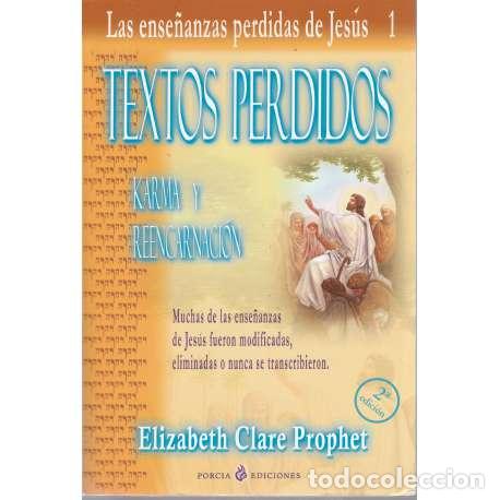 Libros: Textos perdidos (Karma y reencarnaci&oacute;n) - Clare Prophet, Elizabeth - Foto 1