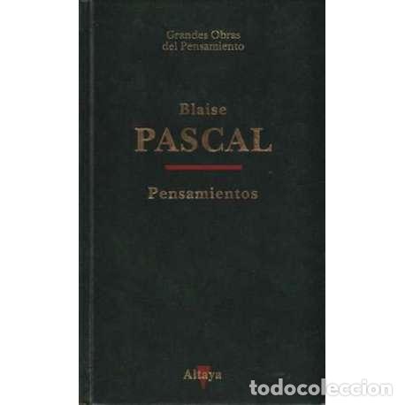 Libros: Pensamientos - Blaise Pascal - Foto 1