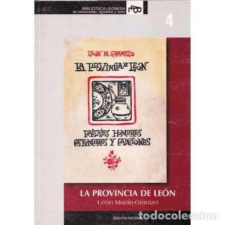 Libros: La Provincia de Le&oacute;n - Mart&iacute;n Granizo, Le&oacute;n - Foto 1