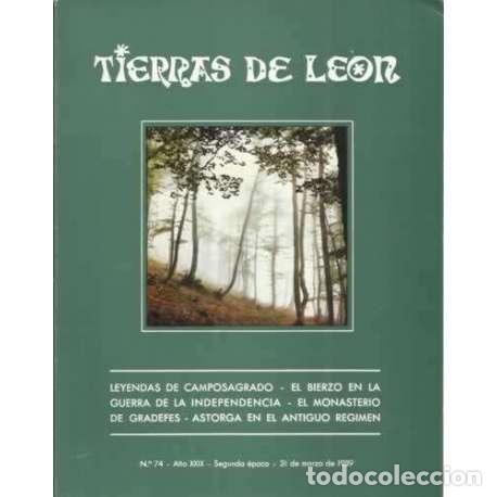 Libros: Tierras de Le&oacute;n. n&ordm;74. 31 de marzo de 1989 - VV. AA. - Foto 1