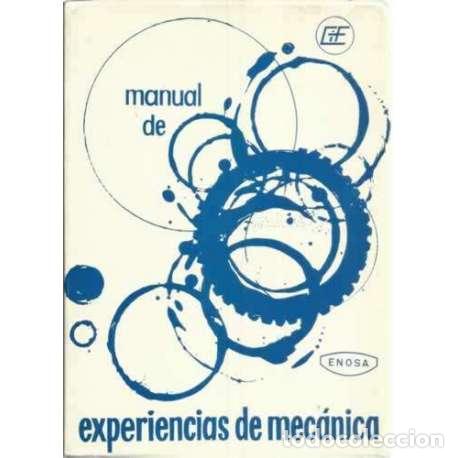 Libros: Manual de experiencias de mec&aacute;nica - VV.AA - Foto 1