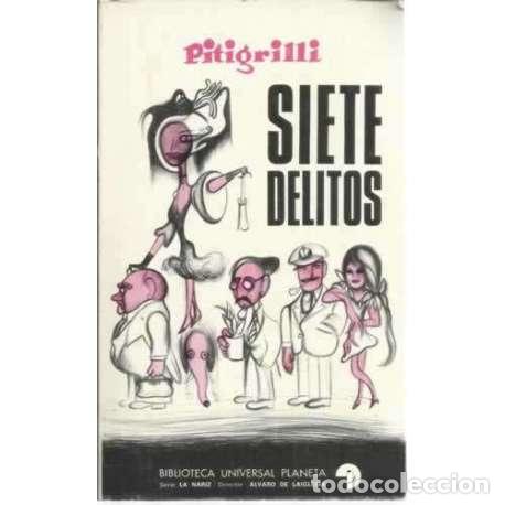 Libros: Siete delitos - Pitigrilli (Dino Segre) - Foto 1