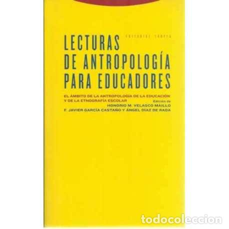 Libros: Lecturas de antropolog&iacute;a para educadores - VV.AA - Foto 1