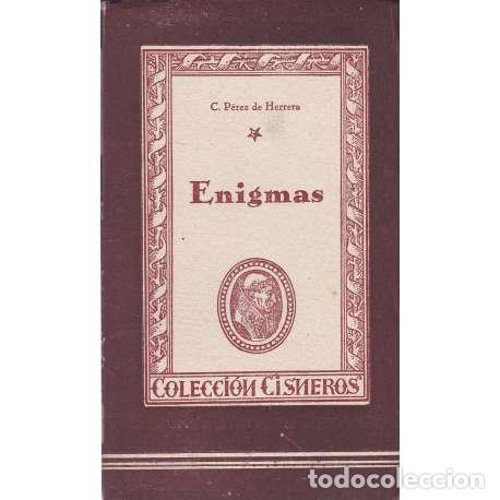 Libros: Enigmas - P&eacute;rez de Herrera, Crist&oacute;bal - Foto 1