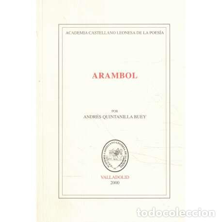 Libros: Arambol - Andr&eacute;s Quintanilla Buey - Foto 1