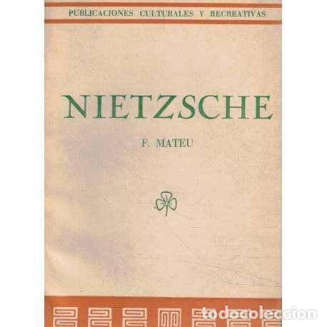 Libros: Nietzsche - F. Mateu - Foto 1