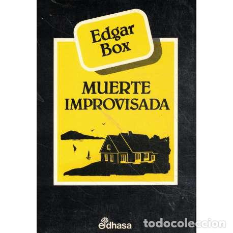 Libros: Muerte improvisada - Edgar Box - Foto 1