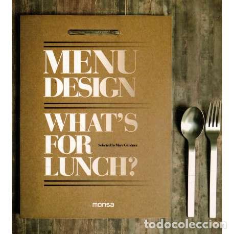 Libros: Menu design. Whats for lunch? - Gim&eacute;nez, Marc - Foto 1