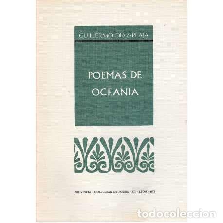 Libros: Poemas de Ocean&iacute;a - D&iacute;az Plaja, Guillermo - Foto 1