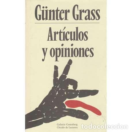 Libros: Art&iacute;culos y opiniones - G&uuml;nter Grass - Foto 1