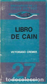 Libros: Libro de Ca&iacute;n - Victoriano Cr&eacute;mer - Foto 1
