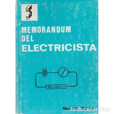 Libros: Memorandum del electricista - Marcelo Barrau - Foto 1