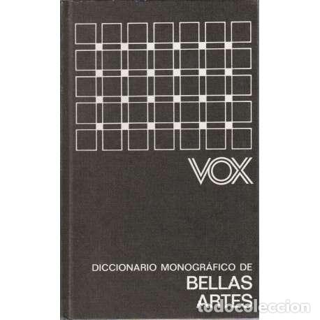 Libros: Diccionario monogr&aacute;fico de bellas artes - VV. AA. - Foto 1