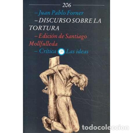Libros: Discurso sobre la tortura - Juan Pablo Forner - Foto 1